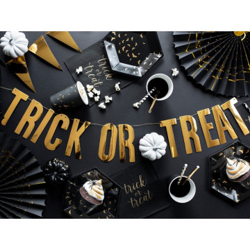 Bannière Trick or Treat Halloween or 12 x 80 cm
