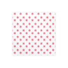 Lot de 20 Serviettes Etoiles rouges en papier