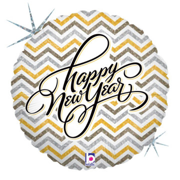 Ballon Happy New Year Elégant celebration standard