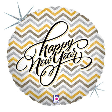 Ballon Happy New Year Elégant celebration standard