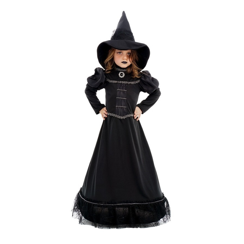 Chapeau De Sorcière 12 Pièces Deguisement Sorciere Femme Noir