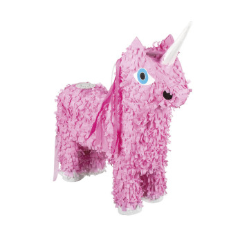 Pinata licorne rose 47 x 39 cm