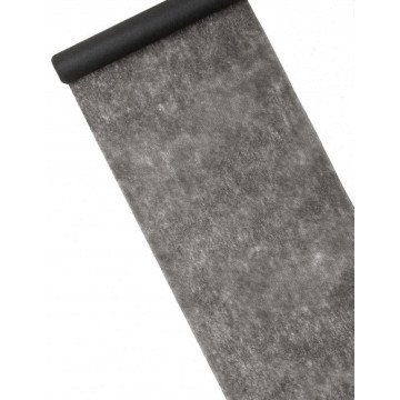 Chemin de table noir 30cm x 10 m