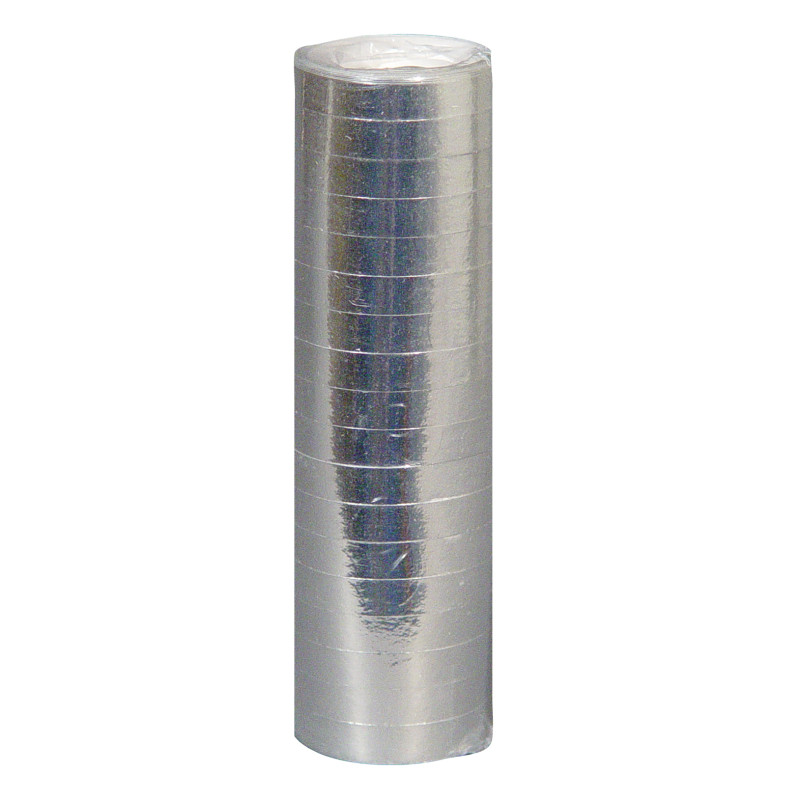 Serpentins De Fête Métalliques Bleus - Lot De 2 Rouleaux De 4 Mètres - Pour Anniversaire, Jubilé Et Décoration Festive
