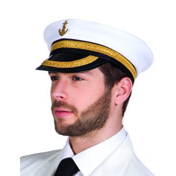 Casquette de capitaine Marin pour adulte