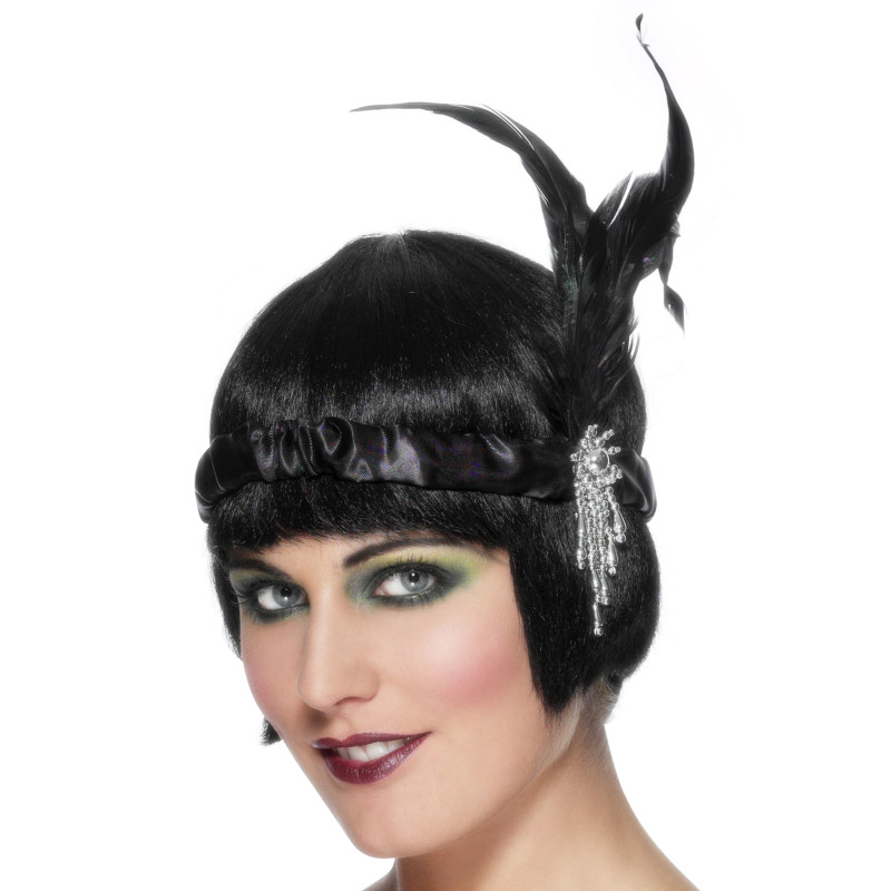Coiffure Charleston Avec Bandeaunull
