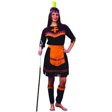 Déguisement indienne ceintrée femme Déguisement indienne ceintrée femme