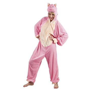 Déguisement Cochon peluche tailleM/L max 1,80 m