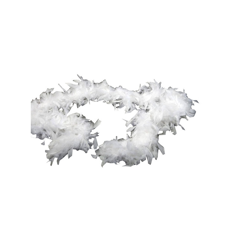 Boa à plumes duveteuses pour déguisement et travaux manuels, accessoires de fête, pour cosplay, décoration de bricolage, etc. (2 m) (noir Boa à plumes duveteuses pour déguisement et travaux manuels, accessoires de fête, pour cosplay, décoration de bricolage, etc. (2 m) (noir