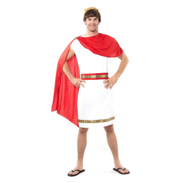 Déguisement romain Néro luxe avec couronne homme