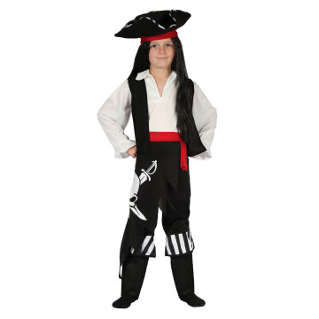 Déguisement Pirate garçon ceinture rouge