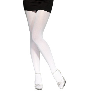 Collants opaques blancs