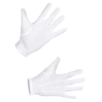 Gants blancs