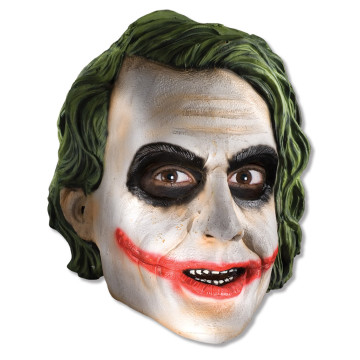 Masque 3/4 Joker the dark night adulte halloween