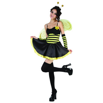 Déguisement femme à fleur d'une abeille