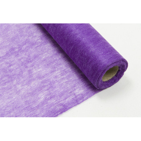 Chemin de table intissé violet