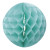 Boule alvéolée menthe 30 cm Boule alvéolée menthe 30 cm