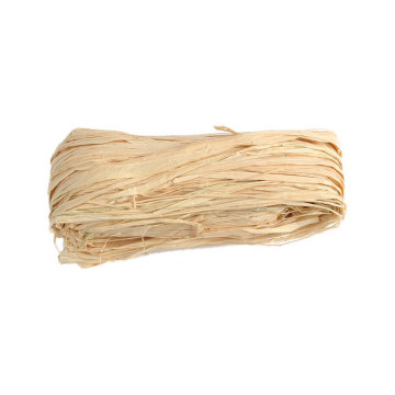 50g de 80 cm de pelote de raphia naturel