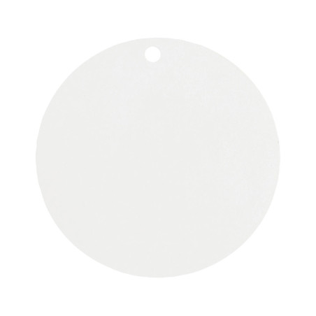 10 Marque places en carton blancs de 4,7 cm ronds