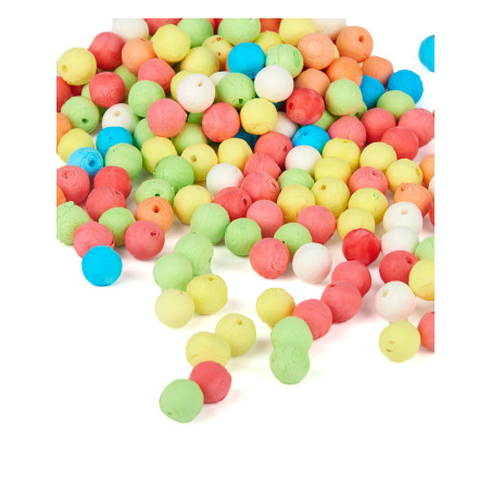 200 Boules multicolores pour sarbacanes
