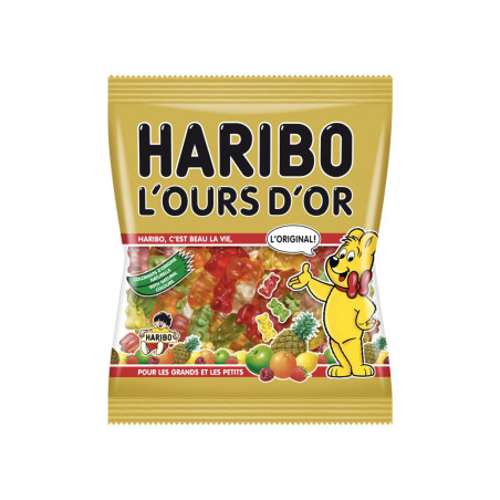 Sachet Bonbons Haribo L'ours d'Or