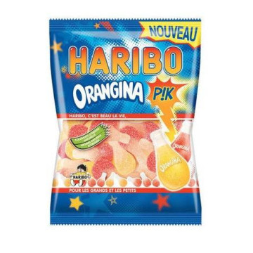 Sachet bonbons orangina pik