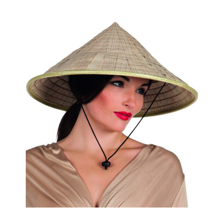 Chapeau Chinois en paille