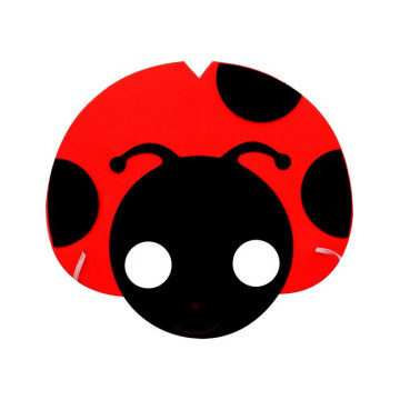 Masque enfant de coccinelle