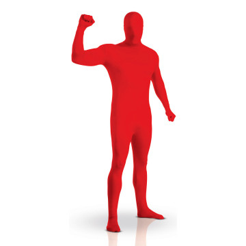 Déguisement seconde peau rouge
