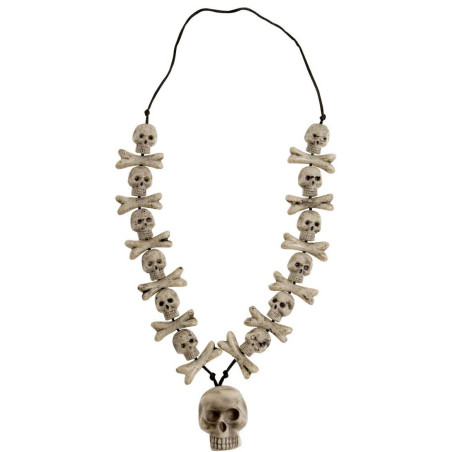 Collier tête de mort