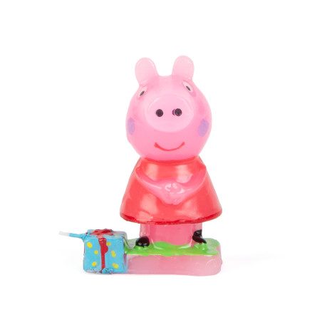 Bougie de 8 cm de peppa pig