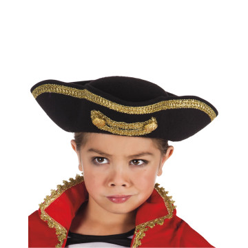 Chapeau à Capuche Enfant Cosplay - Fée, Capitaine, Pirate - Feutre Doux - Tour De Tête 52-54 Cm - 2