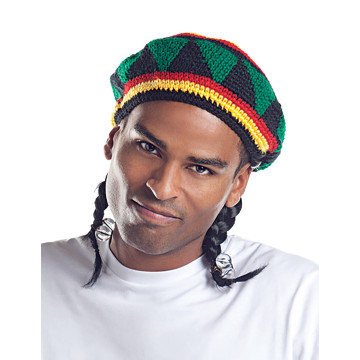 Bonnet reggae star pour homme