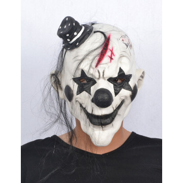 Masque clown rockeur effrayant