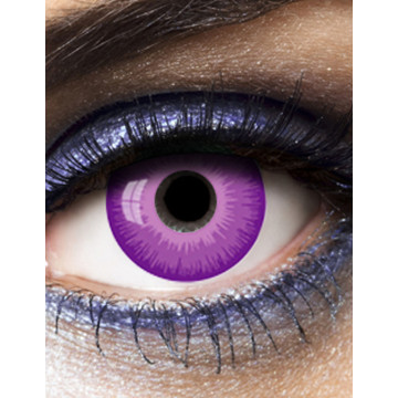 Lentilles fantaisies violettes