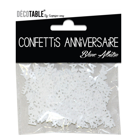 Confettis joyeux anniversaire