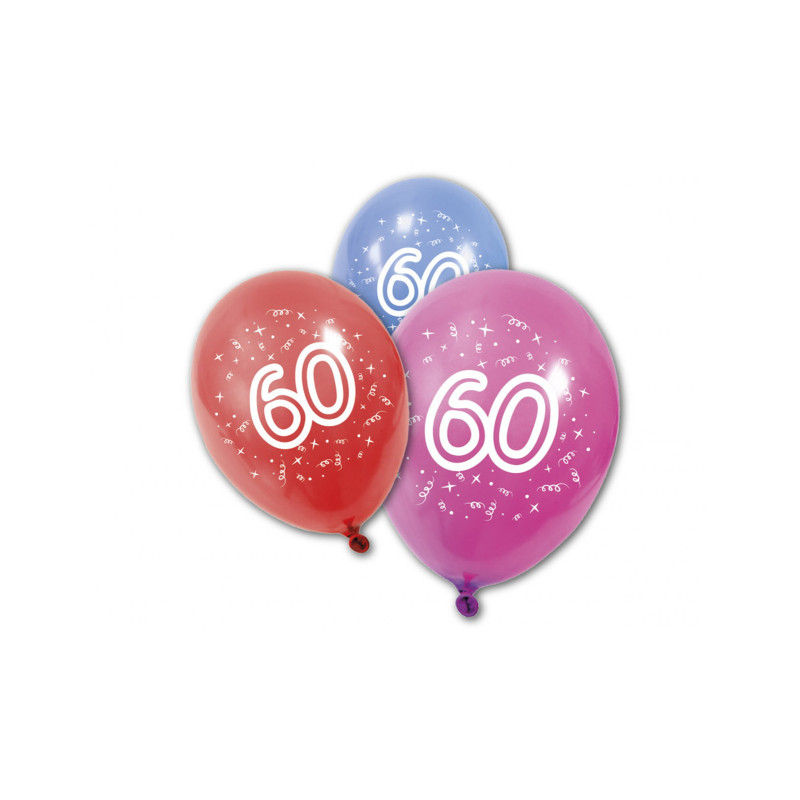 Decoration Anniversaire 60 ans Femmes, Vert Or Ballon 60 ans