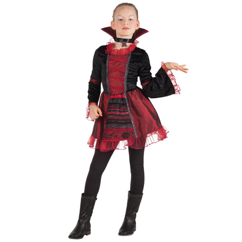 Déguisement vampire impératrice Halloween fille