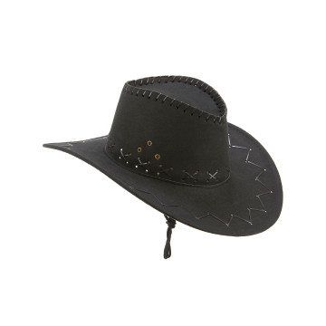 Chapeau de cowBoy disco bleu pailleté (Taille Unique) - Cdiscount