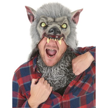 Masque en latex Loup garou