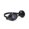 Lunettes noires de biker