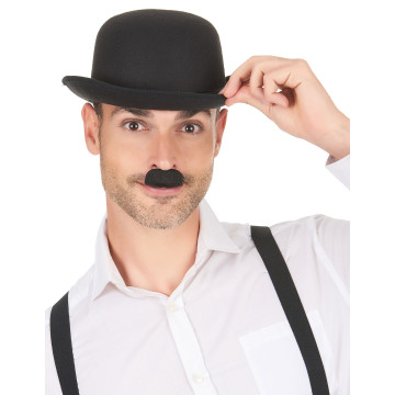 Moustache Chaplin noire