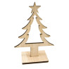 Décoration de  25 cm sapin de Noël en bois