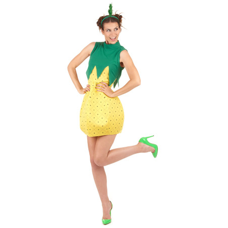 Déguisement femme d'Ananas