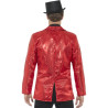 Veste luxe homme disco rouge