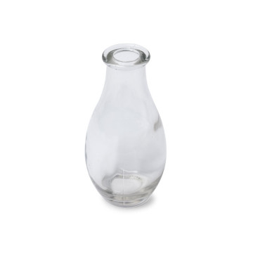Vase en verre de 14 cm soliflore
