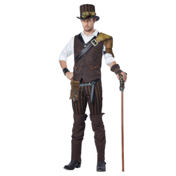 Déguisement Steampunk avanturier homme