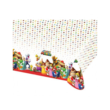 Nappe plastique Super Mario