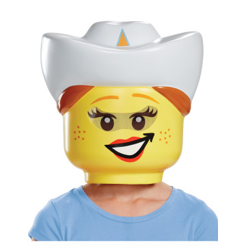 Masque cowgirl LEGO