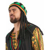 Bonnet rasta avec dreadlocks